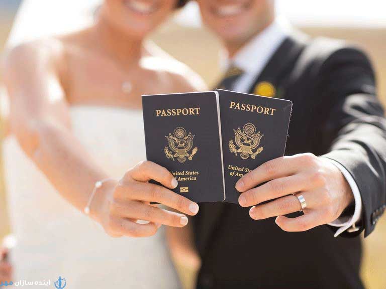 مهاجرت به آمریکا از طریق ازدواج با دارنده گرین کارت